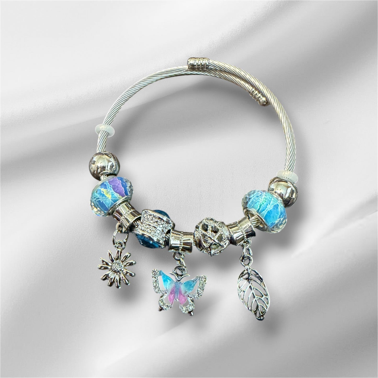Butterfly charm bracelets