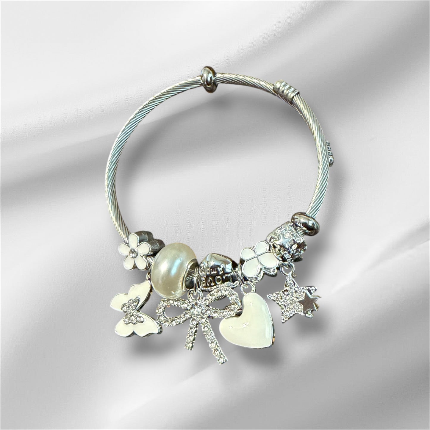 Butterfly charm bracelets