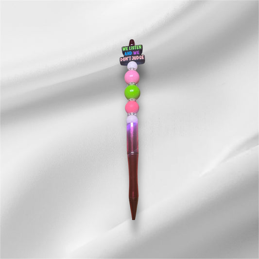 ‘We listen and we don’t Judge’